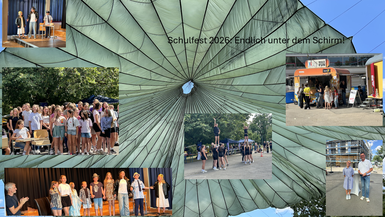 Schulfest 2026 - Endlich unterm Schirm