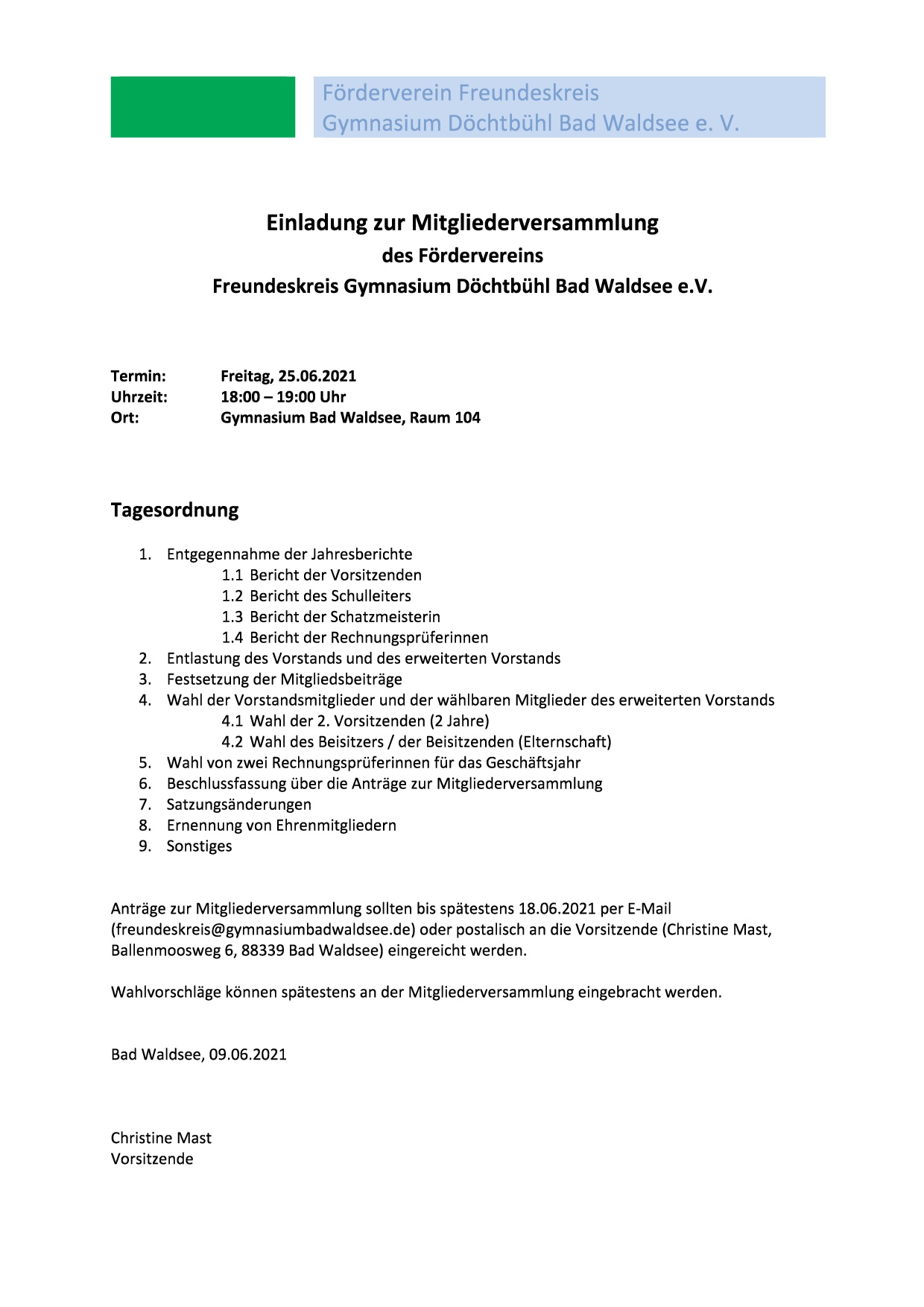 2021 06 09 Mitgliederversammlung 2021